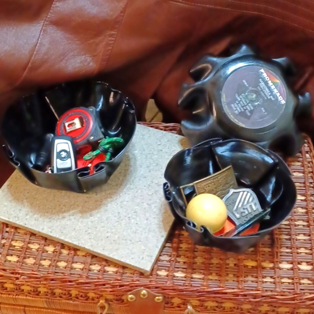 Hand-made Upcycled Catch all bowls